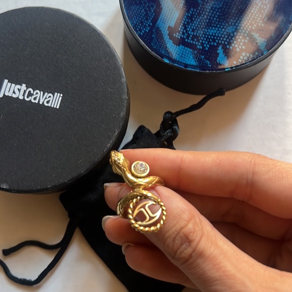 Just Cavalli ring with snake - Picture 2 of 7